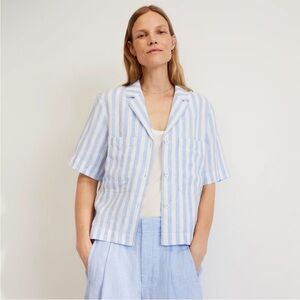 Everlane linen workwear shirt